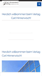 Mobile Screenshot of hinnerwisch.de